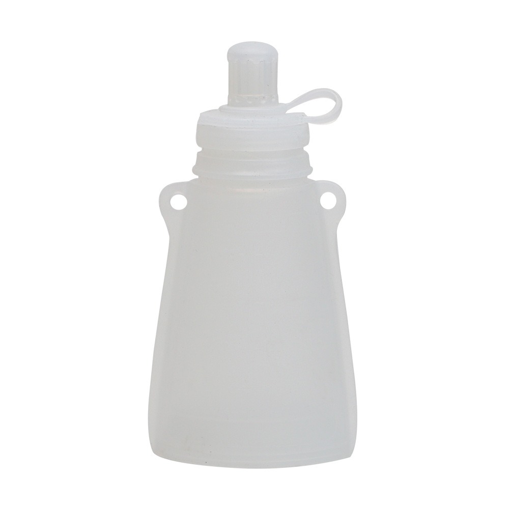 Baby Food Reusable Pouches - ถุงใส่อาหารเด็กซิลิโคนปลอดสาร BPA แบบเติมได้ ป้องกันการรั่วซึม บีบได้ ใช้เก็บนม