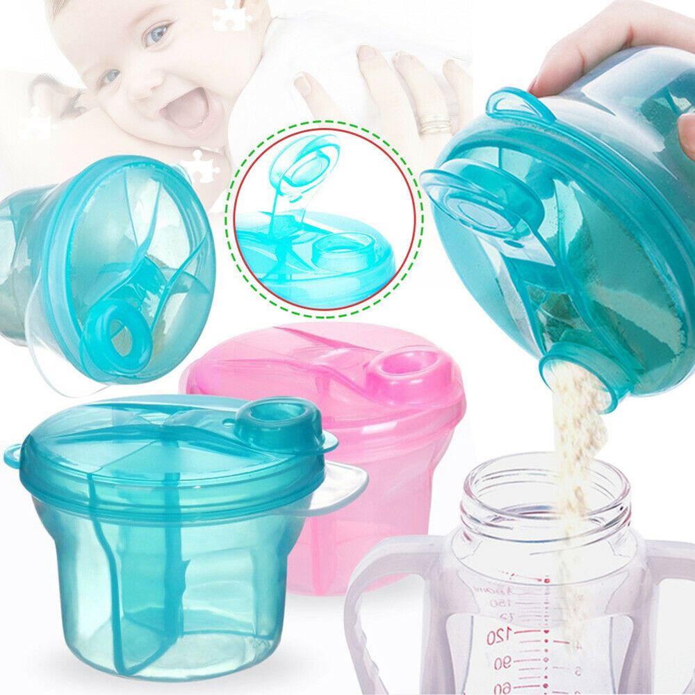 Baby Food Pouches - ภาชนะบรรจุนมผงเด็ก3ปริมาณหม้อเก็บขนม