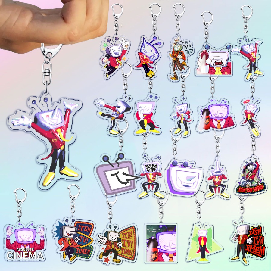 Baby Puree Pouch - เกม Deltarune Tenna พวงกุญแจ Llaveros อุปกรณ์เสริมกระเป๋า