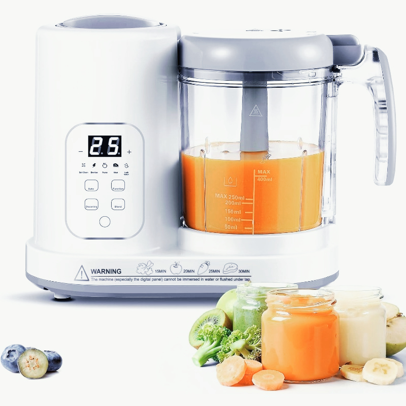 Baby Food Steamer - เครื่องทำอาหารเด็กอเนกประสงค์ 4 in 1 แบบนึ่ง ปั่น