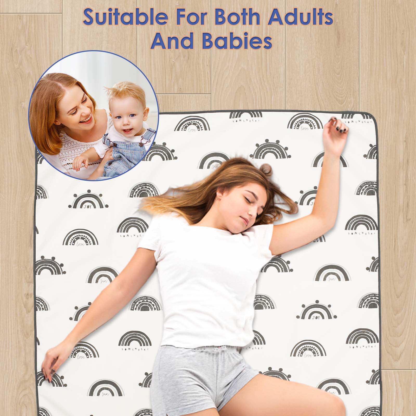 Baby Splat Mat Anti Slip เก้าอ - Highchair Splash Mat บทวิจารณ์และราคา