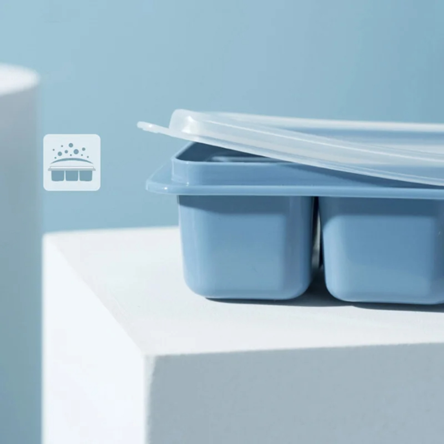 ถาดน้ําแข็งซิลิโคน 3 แพ็คพร้อม - Freezer Tray Baby บทวิจารณ์และราคา