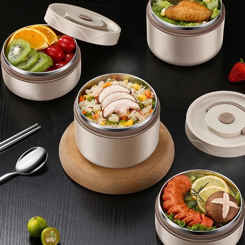 กล่องอาหารกลางวันแบบพกพา ทำจาก - Baby Food Thermos บทวิจารณ์และราคา