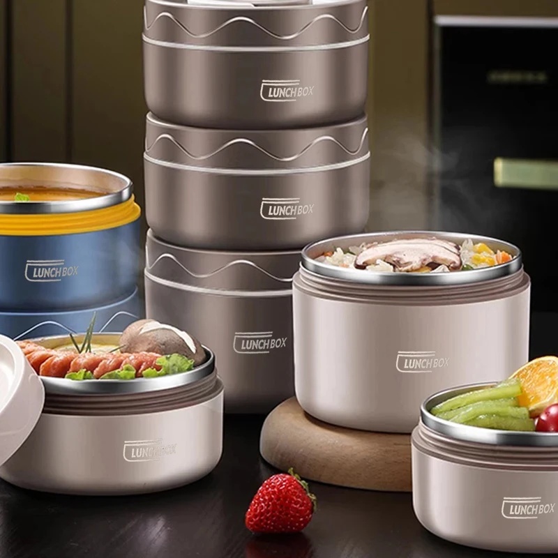 กล่องอาหารกลางวันแบบพกพา ทำจาก - Baby Food Thermos บทวิจารณ์และราคา