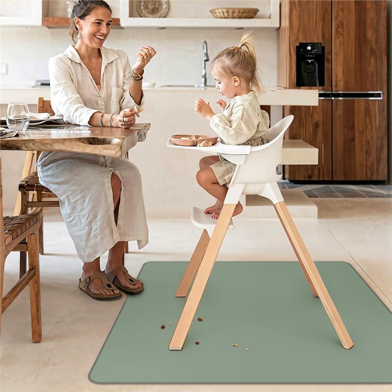 แผ่นรองกันเปื้อนสำหรับเด็กใต้เ - Highchair Splash Mat บทวิจารณ์และราคา