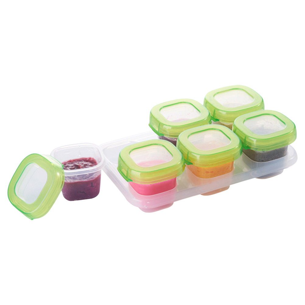 กล่องเก็บอาหารแบบพกพา 6 ชิ้น ก - Freezer Tray Baby บทวิจารณ์และราคา