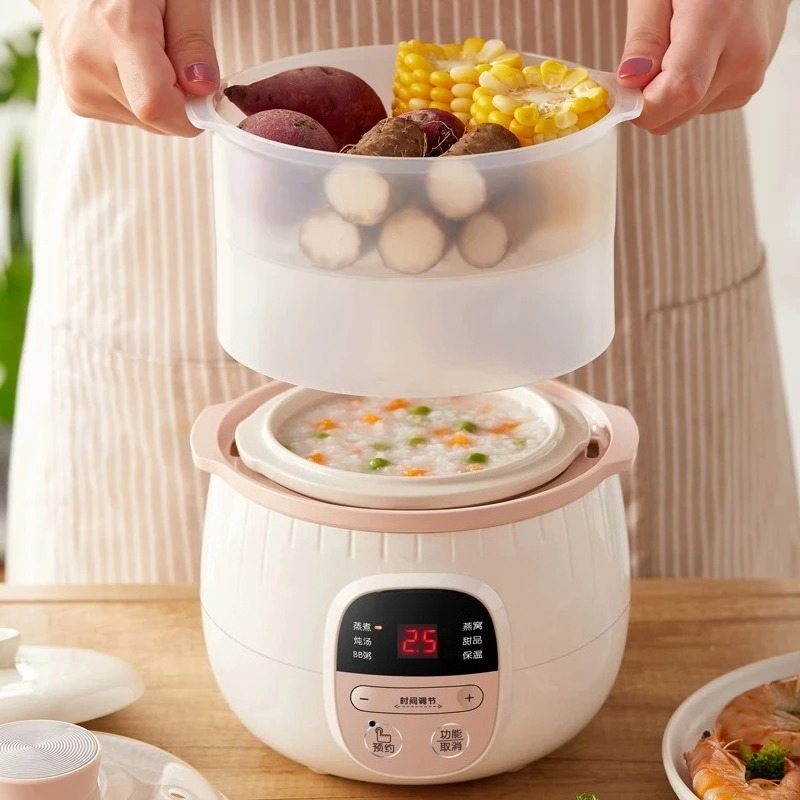 เครื่องทำโจ๊กเด็กอัตโนมัติ 0.8 - Baby Food Steamer บทวิจารณ์และราคา