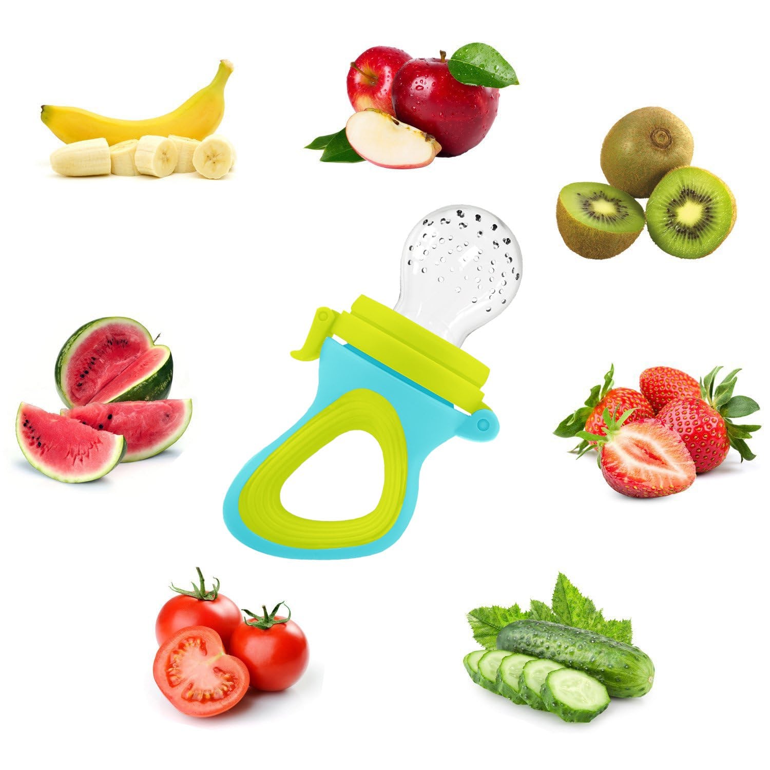 บีบขวดนมถ้วยซิลิโคนทารกแรกเกิด - Baby Food Bites บทวิจารณ์และราคา