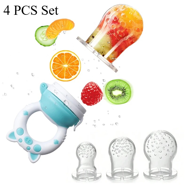 ชุดจุกนมซิลิโคนสำหรับผลไม้และผ - Baby Food Bites บทวิจารณ์และราคา