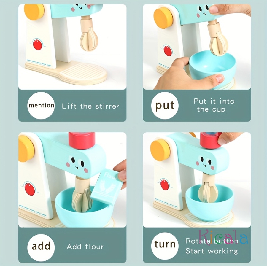 ของเล่นจำลองครัวไม้ เครื่องชงก - Baby Food Under 1 Year บทวิจารณ์และราคา