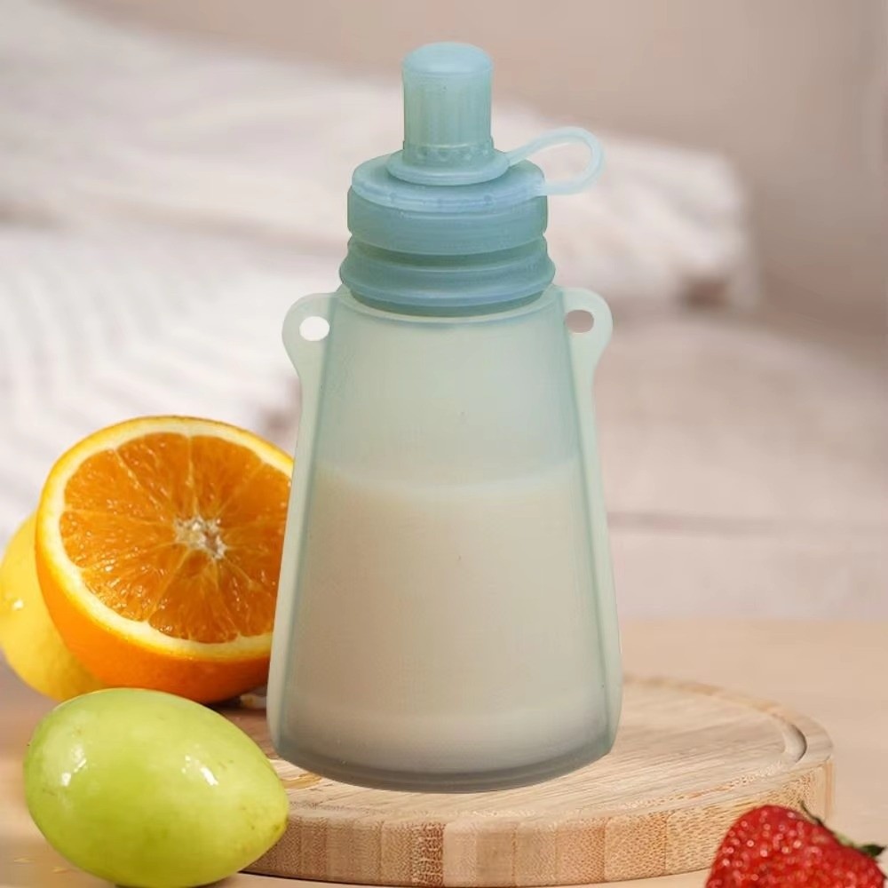 ถุงใส่อาหารปลอดสาร BPA ปิดผนึก - Baby Food Reusable Pouches บทวิจารณ์และราคา