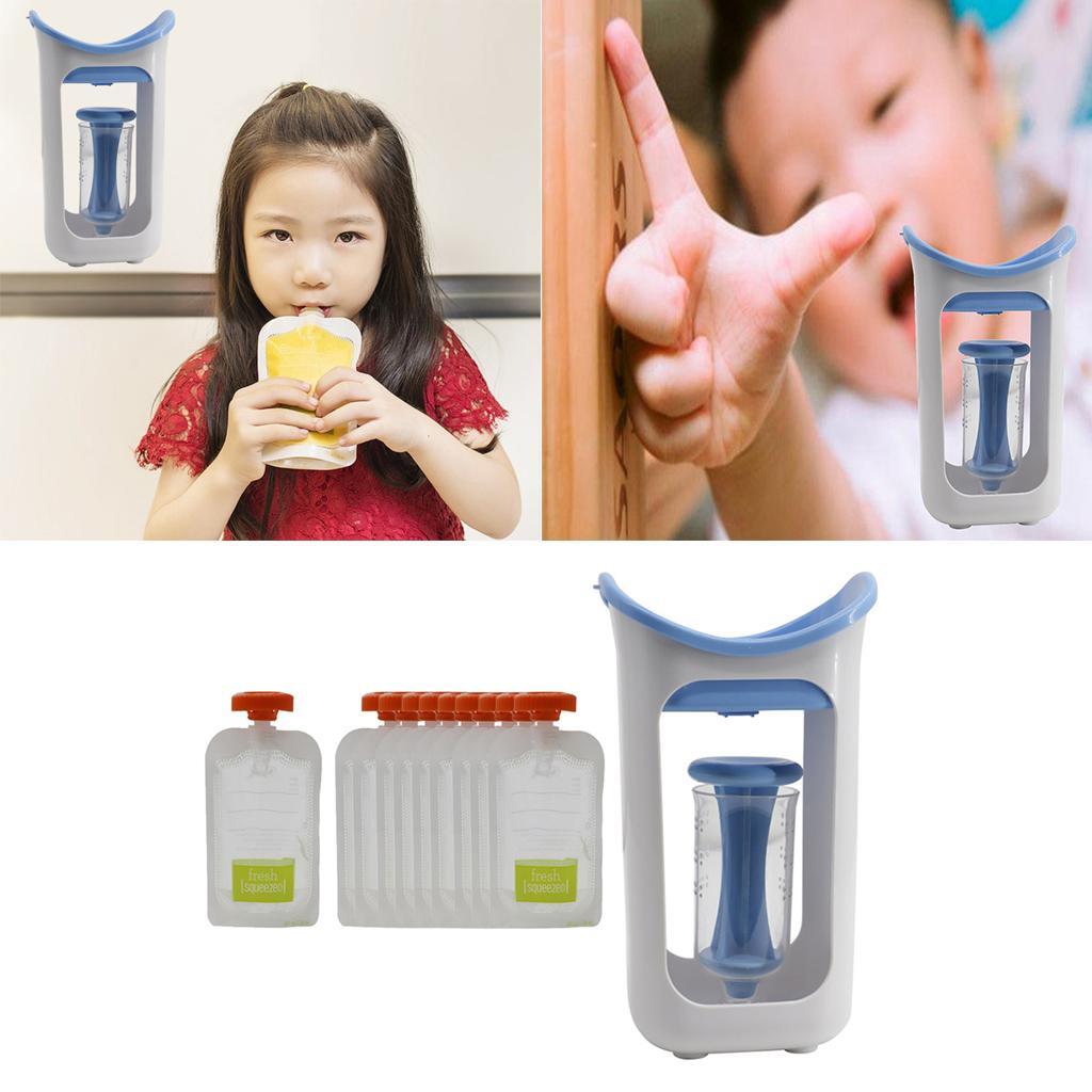 เครื่องบีบอาหารเด็กพร้อมกระเป๋ - Baby Puree Pouch บทวิจารณ์และราคา
