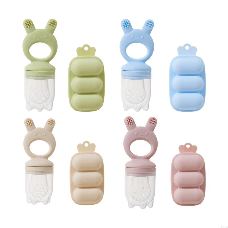 เคี้ยวการฝึกอบรมซิลิโคนตัวป้อน - Freezer Tray Baby บทวิจารณ์และราคา