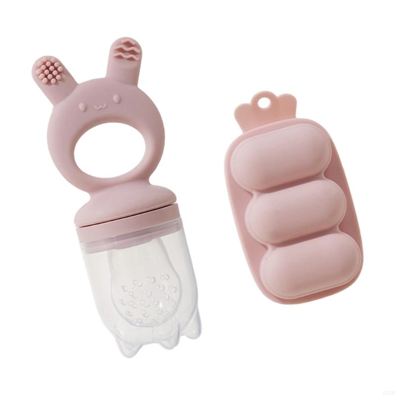 เคี้ยวการฝึกอบรมซิลิโคนตัวป้อน - Freezer Tray Baby บทวิจารณ์และราคา