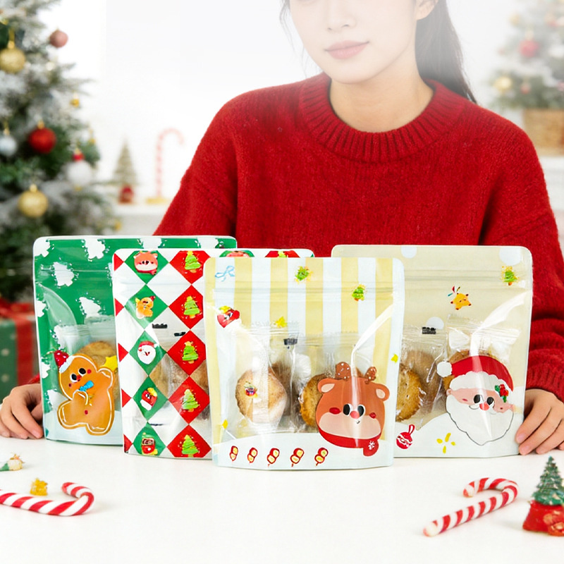 ถุงของขวัญคริสต์มาสเกรดอาหาร ถ - Baby Food Reusable Pouches บทวิจารณ์และราคา