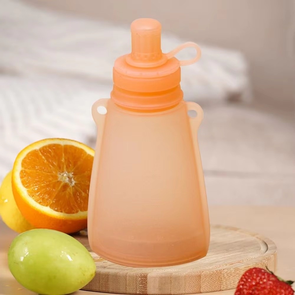 ถุงใส่อาหารปลอดสาร BPA ปิดผนึก - Baby Food Reusable Pouches บทวิจารณ์และราคา