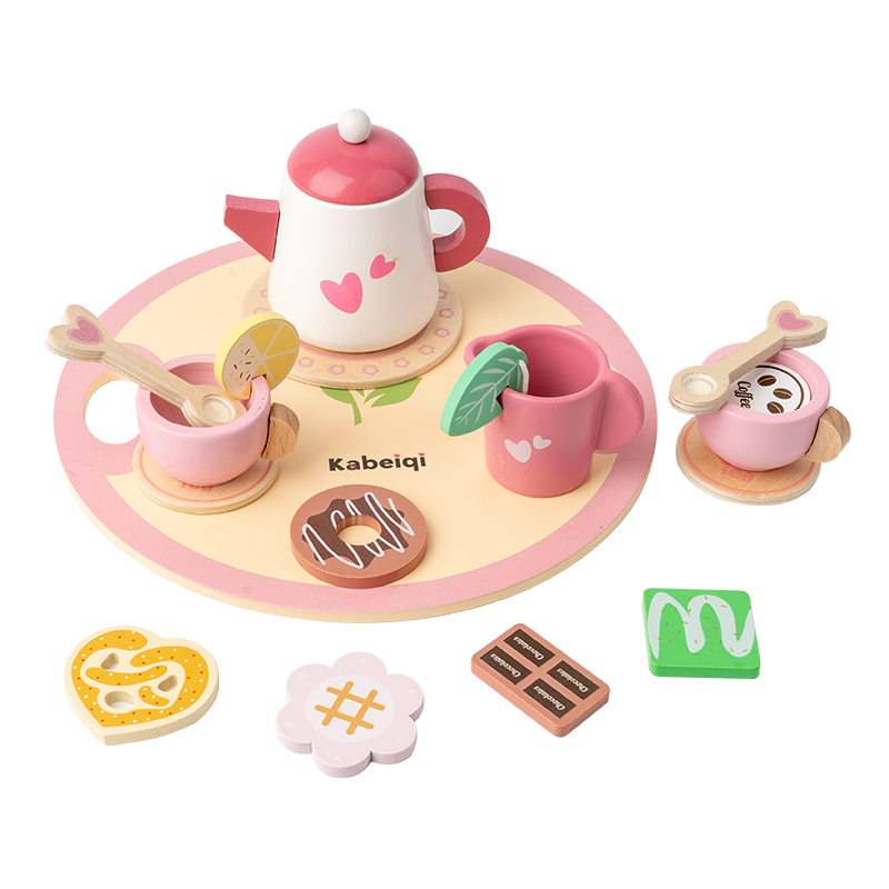 ชุดชาไม้สําหรับสาวน้อยของเล่นไ - Baby Food Under 1 Year บทวิจารณ์และราคา