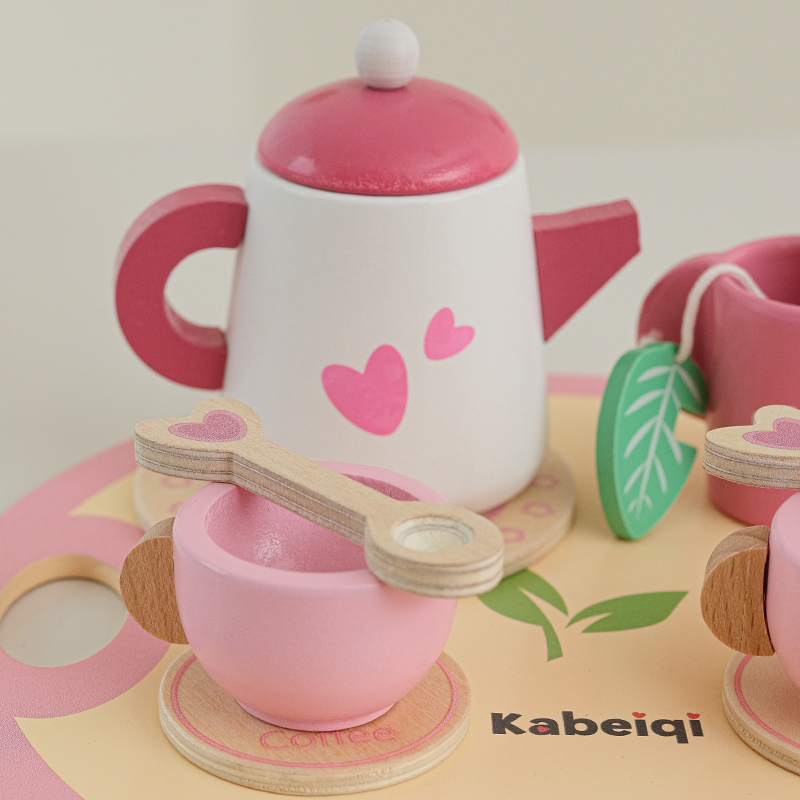 ชุดชาไม้สําหรับสาวน้อยของเล่นไ - Baby Food Under 1 Year บทวิจารณ์และราคา