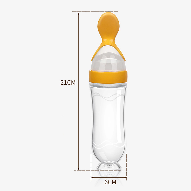 บีบขวดนมซิลิโคนทารกแรกเกิดการฝ - Baby Food Bites บทวิจารณ์และราคา