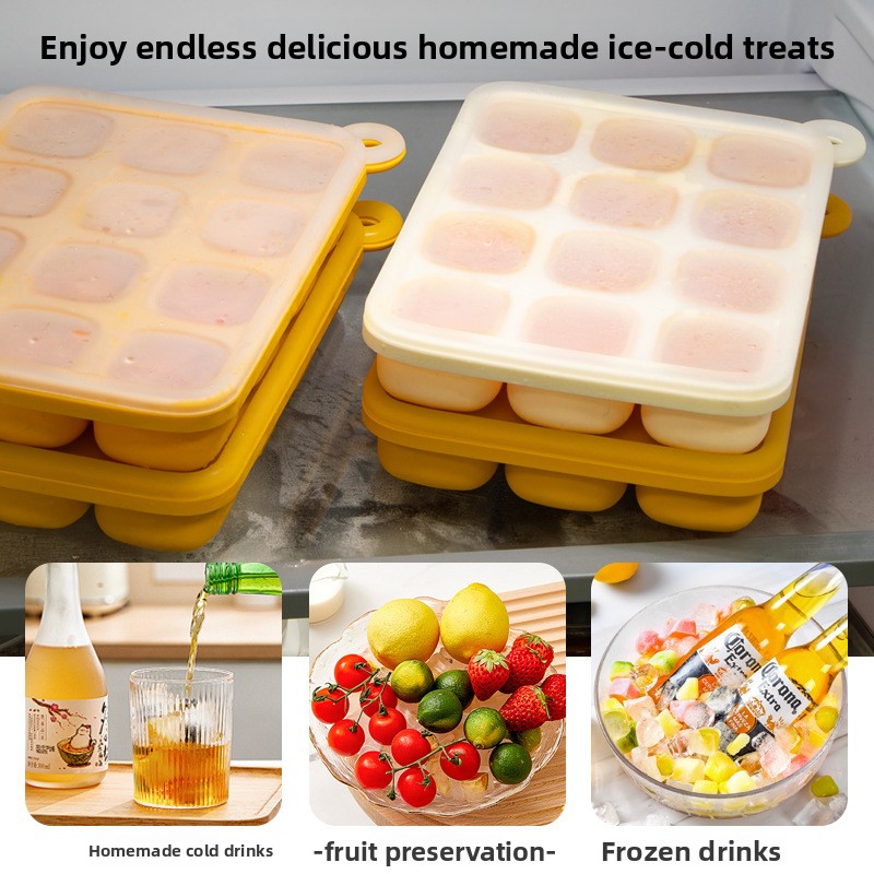 ถาดแช่อาหารเด็กซิลิโคนแพลตตินั - Freezer Tray Baby บทวิจารณ์และราคา