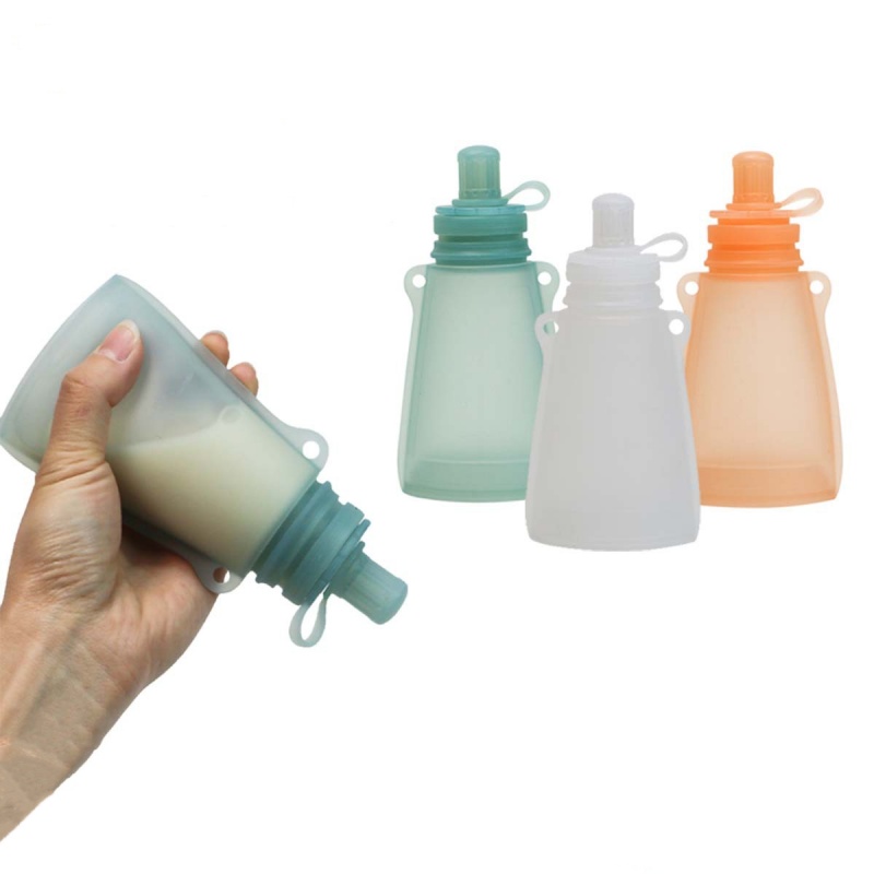 ถุงเก็บนมแบบพกพาสำหรับทารกอายุ - Baby Puree Pouch บทวิจารณ์และราคา