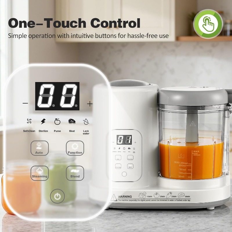 เครื่องทำอาหารเด็กอเนกประสงค์  - Baby Food Steamer บทวิจารณ์และราคา