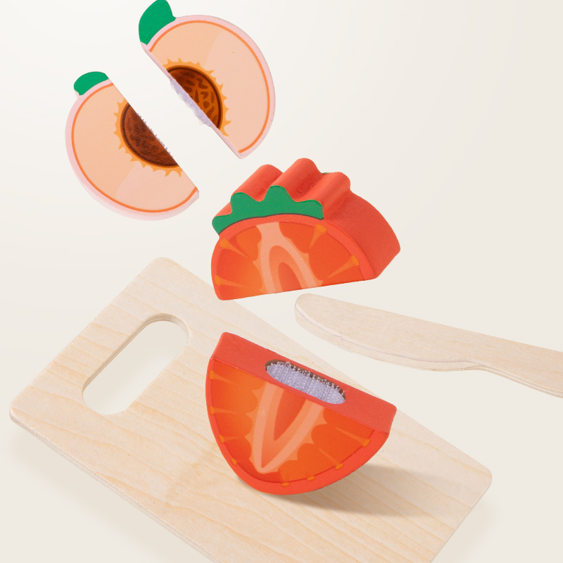 ไม้ Pretend ของเล่นจําลองตัดผล - Baby Food Under 1 Year บทวิจารณ์และราคา