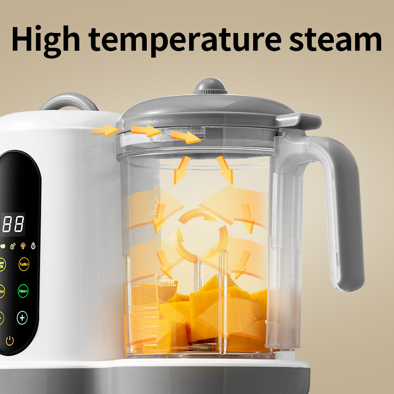 เครื่องทําอาหารเด็กมัลติฟังก์ช - Baby Food Steamer บทวิจารณ์และราคา