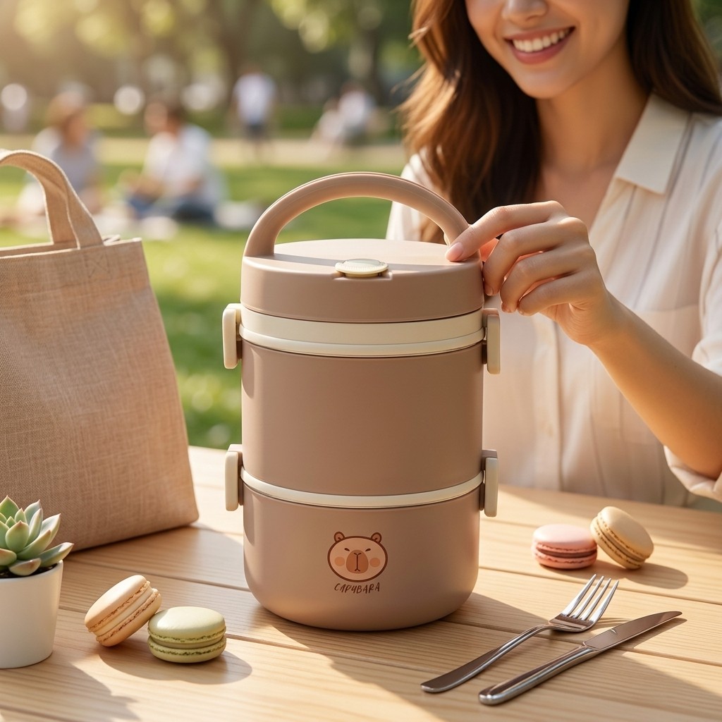 กล่องอาหารกลางวันสแตนเลส 304 ก - Baby Food Thermos บทวิจารณ์และราคา