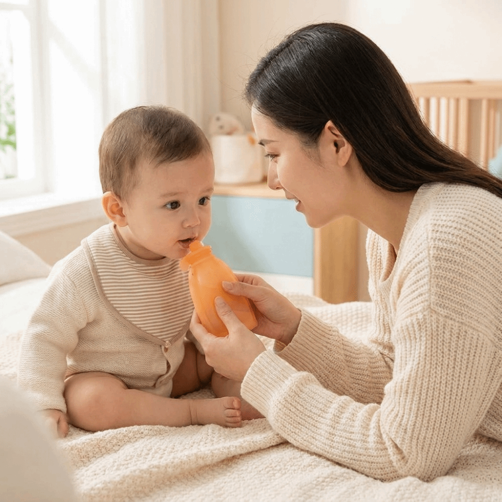ถุงใส่อาหารเด็กปลอดสาร BPA ซิล - Baby Food Pouches บทวิจารณ์และราคา