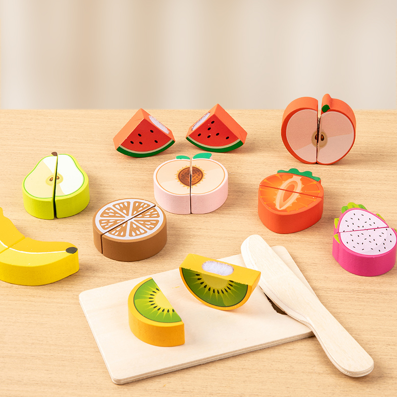 ไม้ Pretend ของเล่นจําลองตัดผล - Baby Food Under 1 Year บทวิจารณ์และราคา