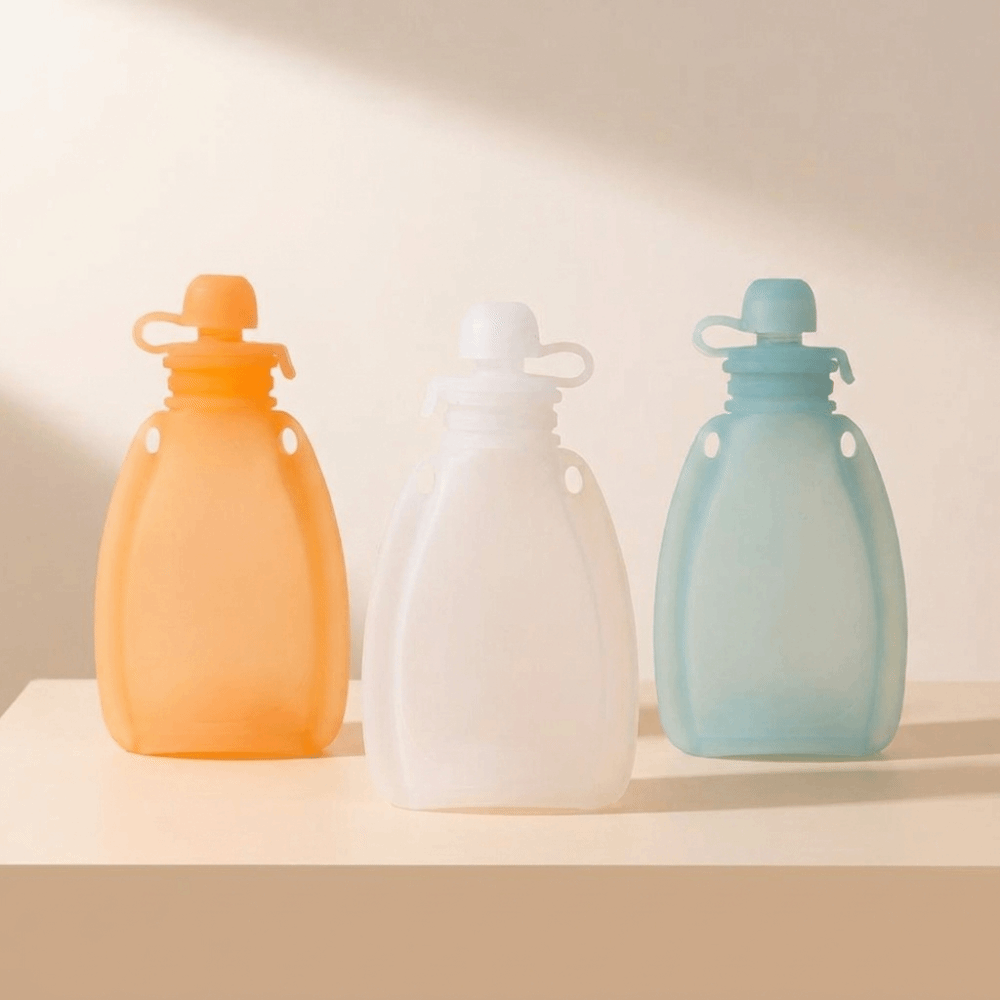 ถุงใส่อาหารเด็กปลอดสาร BPA ขนา - Baby Food Pouches บทวิจารณ์และราคา