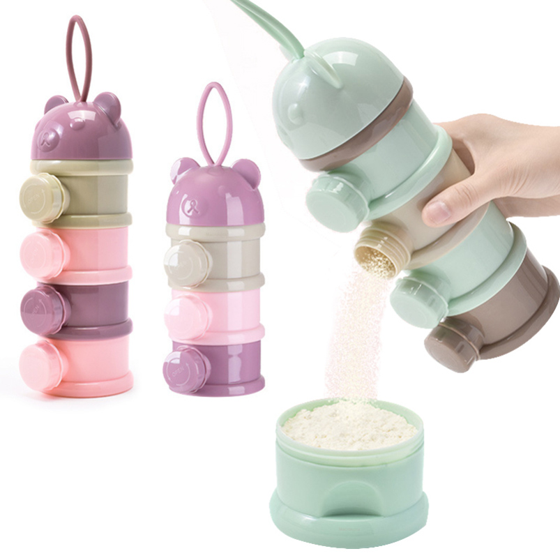 เก็บสาม/สี่ชั้นภาชนะบรรจุอาหาร - Baby Food Pouches บทวิจารณ์และราคา