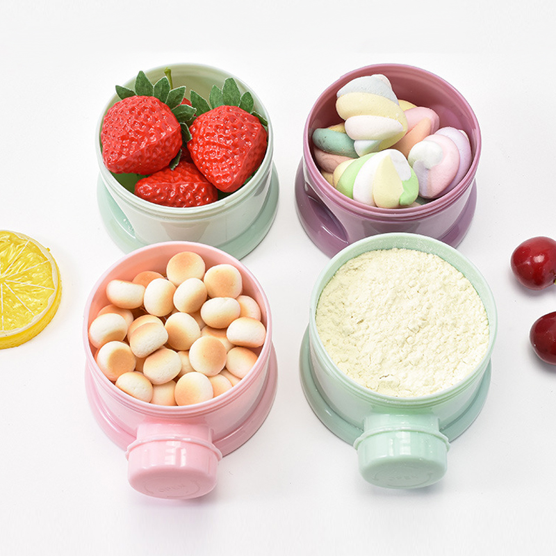 เก็บสาม/สี่ชั้นภาชนะบรรจุอาหาร - Baby Food Pouches บทวิจารณ์และราคา