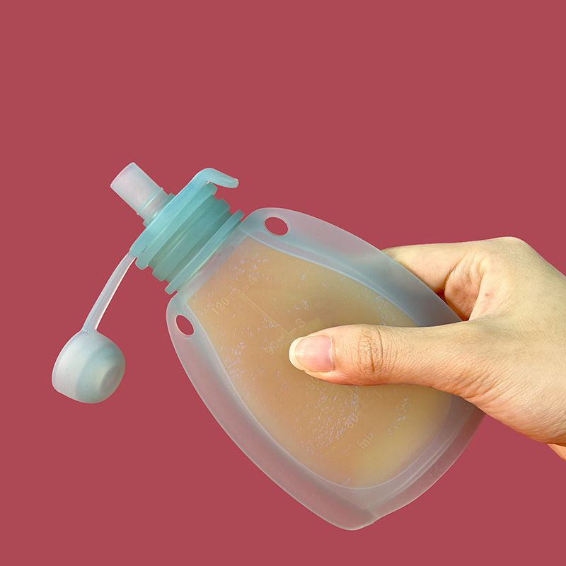 ถุงใส่อาหารเด็กReusableบีบภาชน - Baby Food Reusable Pouches บทวิจารณ์และราคา
