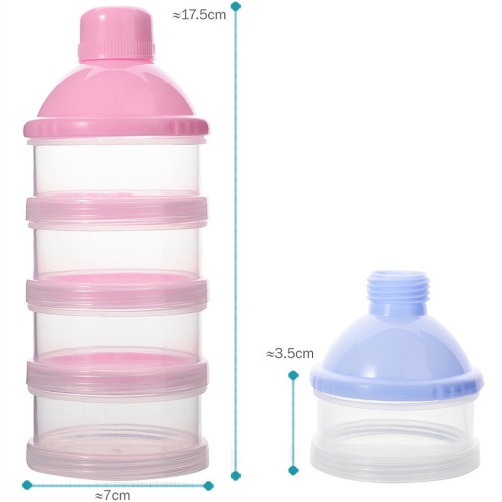 กล่องแบ่งนมผงแบบพกพา กล่องเก็บ - Baby Food Pouches บทวิจารณ์และราคา